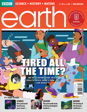 BBC Earth Magazine: Tired All The Time? (Vol.15 Issue 3) by Cheryl Tay from BBC EARTH in Magazine category